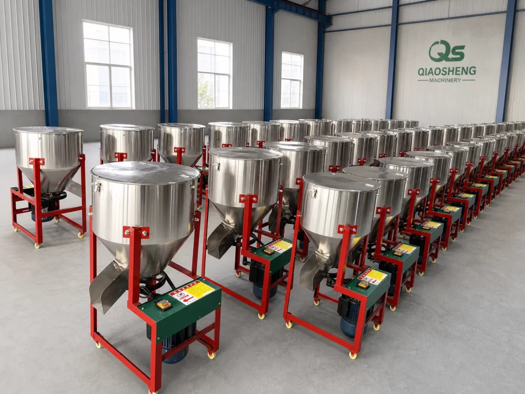Vertical Feed Mixer factory inventory line