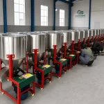 Vertical Feed Mixer side row assembly