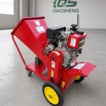 Large Chaff Cutter 380mm - 173 diesel electric single bin