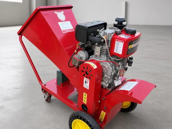 Large Chaff Cutter 380mm - 173 diesel electric single bin