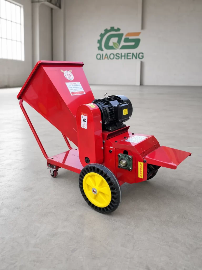 Large Chaff Cutter 380mm - 380V motor rubbing model