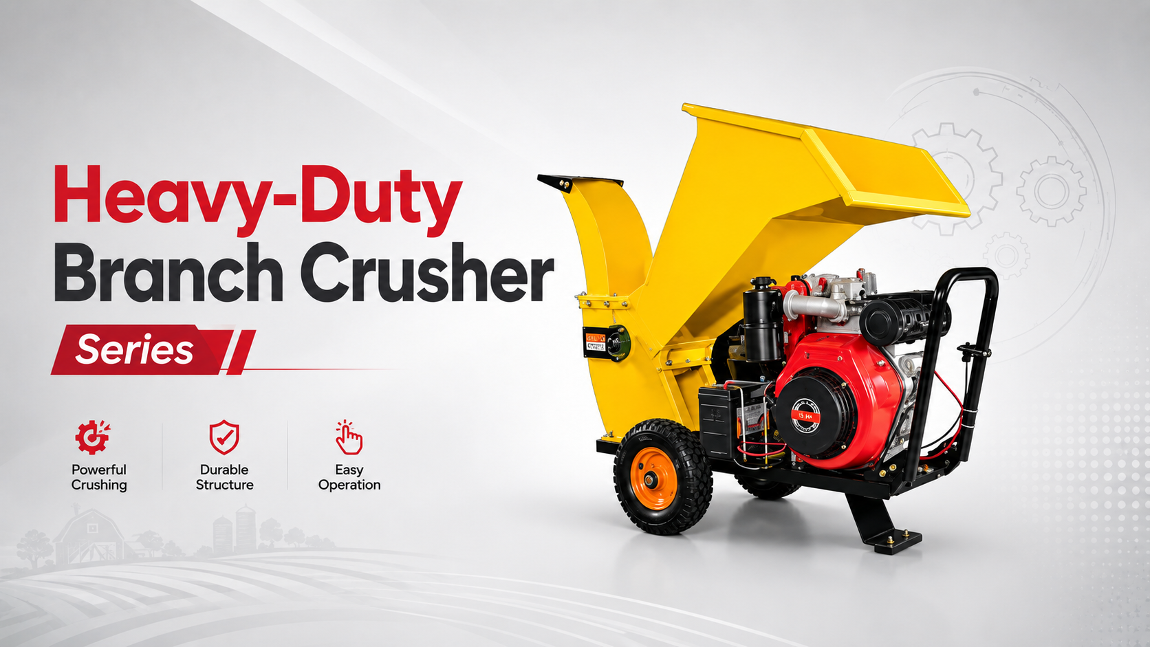 Heavy-Duty Branch Crusher