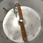 Flat Bottom Feed Mixer Blade Closeup