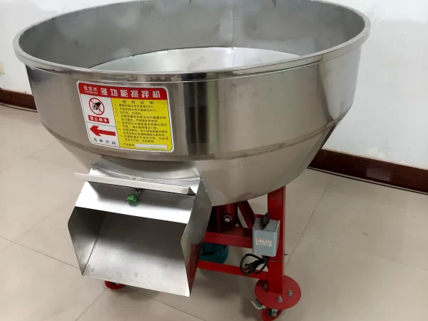 Flat Bottom Feed Mixer Discharge Chute