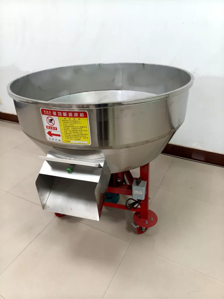 Flat Bottom Feed Mixer Discharge Chute