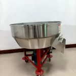 Flat Bottom Feed Mixer Full Side Red