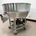 Flat Bottom Feed Mixer Side White Frame