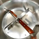 Flat Bottom Feed Mixer Tank Blade Top